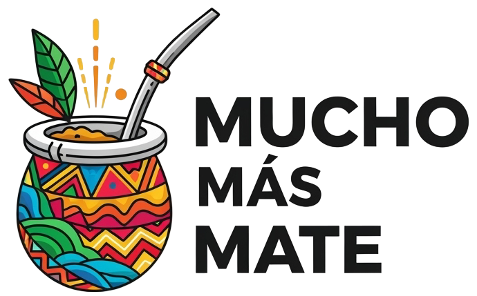 Mucho Más Mate - Logo of a yerba mate brand